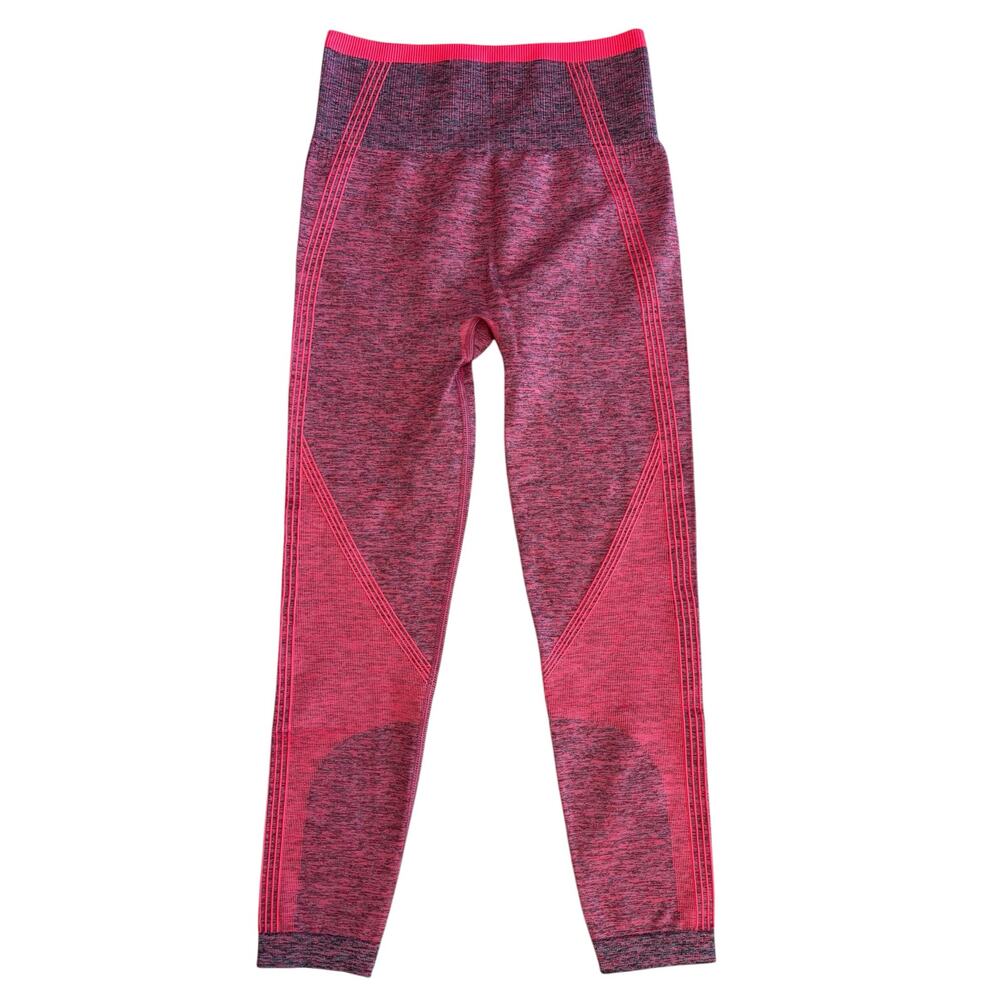 SPANX SEAMLESS SCULPT LEGGING SPACEDYE CORAL PUNCH NWT SIZE SMALL - Picture 4 of 6